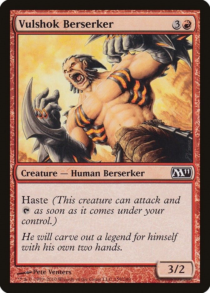Image for Vulshok Berserker (159) - Magic: The Gathering