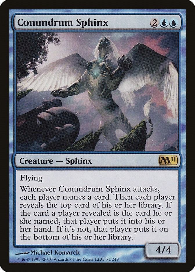 Image for Conundrum Sphinx (51) - Magic: The Gathering