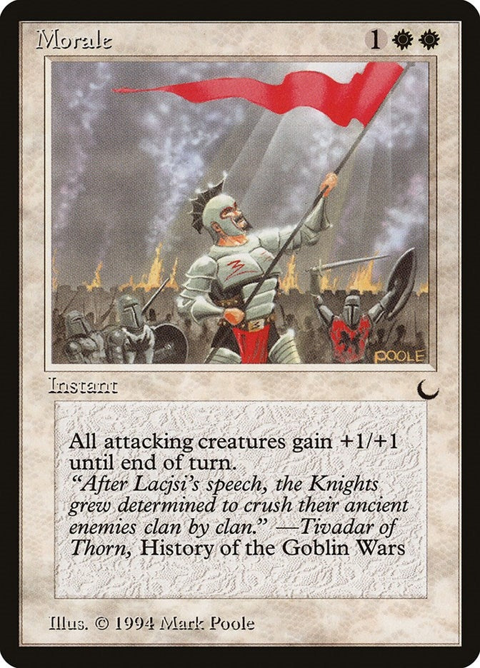 Image for Morale - Magic: The Gathering