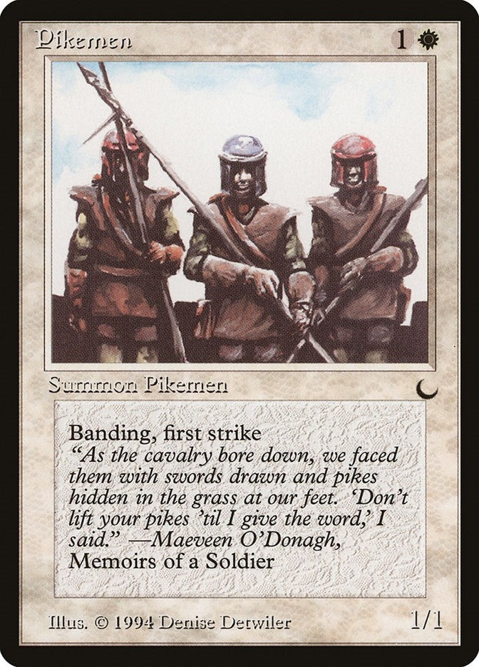 Image for Pikemen - Magic: The Gathering