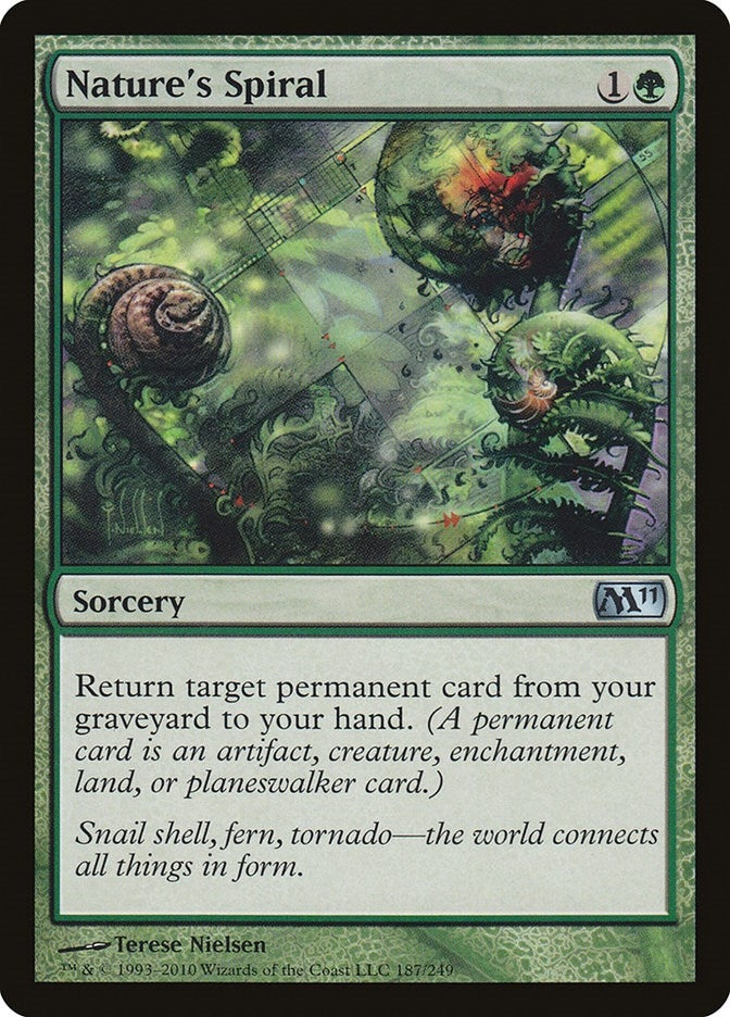 Image for Nature's Spiral (187) - Magic: The Gathering