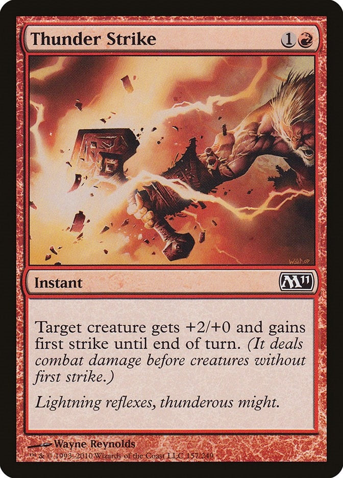 Image for Thunder Strike (157) - Magic: The Gathering