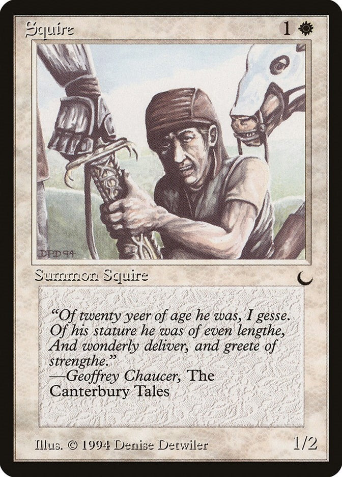 Image for Squire - Magic: The Gathering