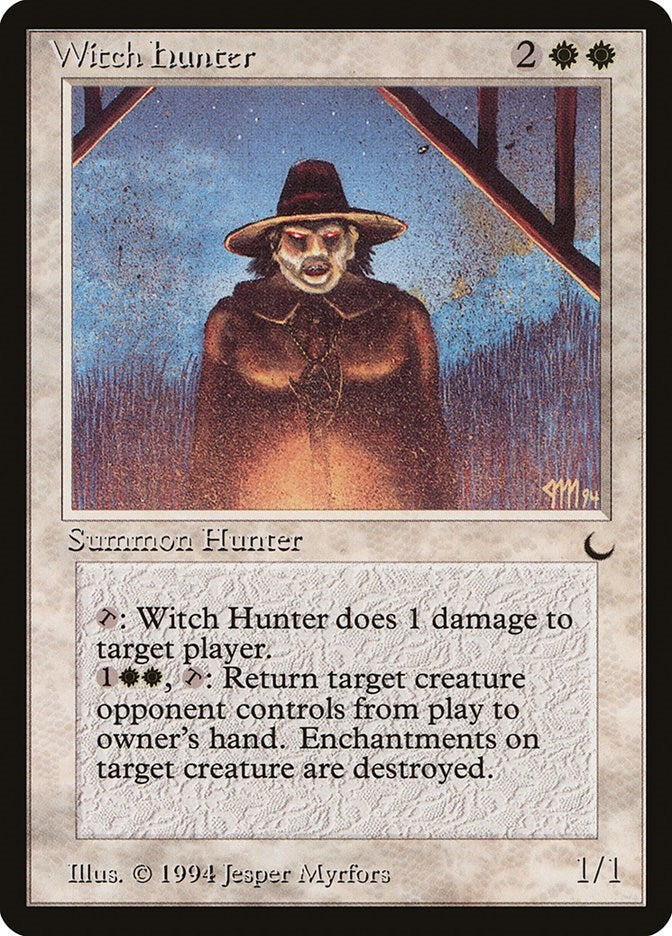 Image for Witch Hunter - Magic: The Gathering