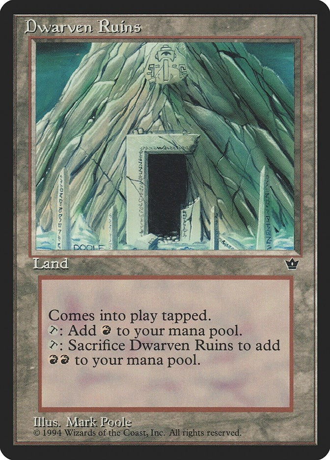 Image for Dwarven Ruins - Magic: The Gathering