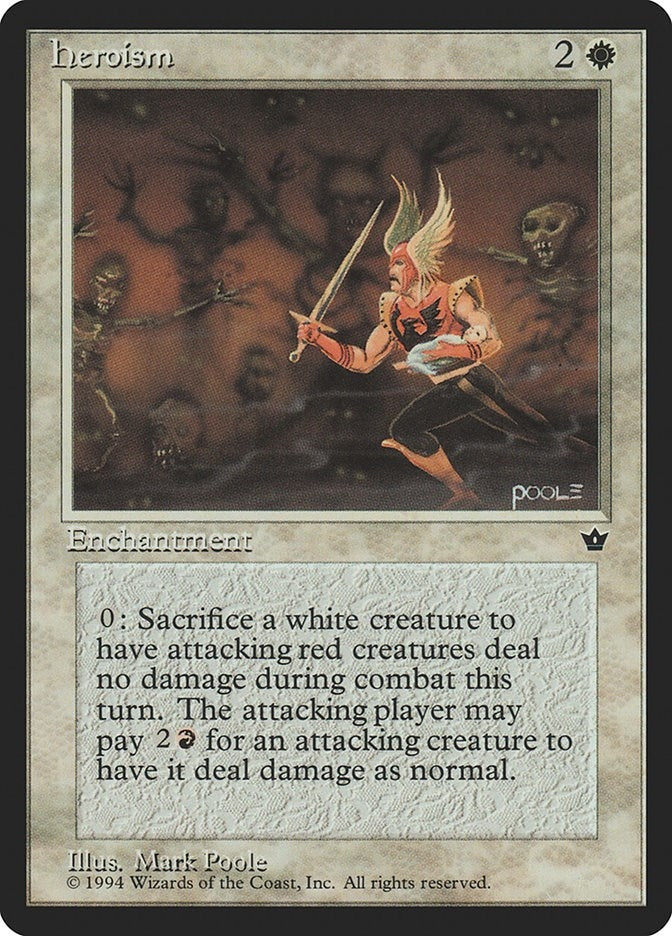 Image for Heroism - Magic: The Gathering