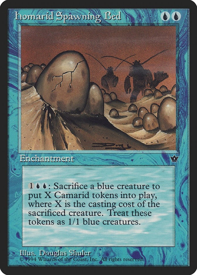 Image for Homarid Spawning Bed - Magic: The Gathering