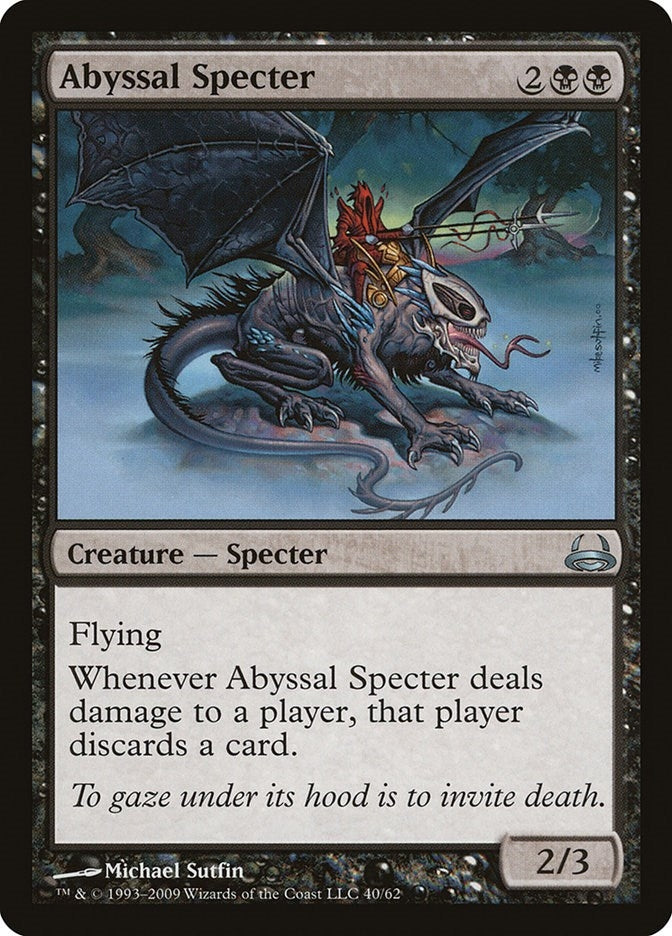 Image for Abyssal Specter (40) - Magic: The Gathering