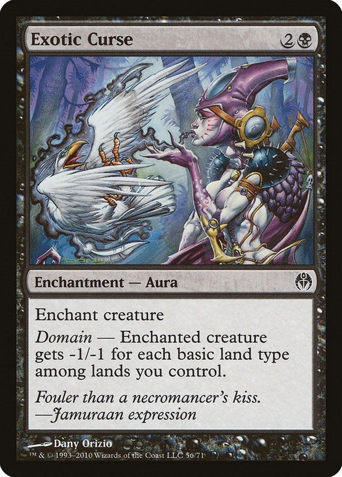 Image for Exotic Curse (56) - Magic: The Gathering