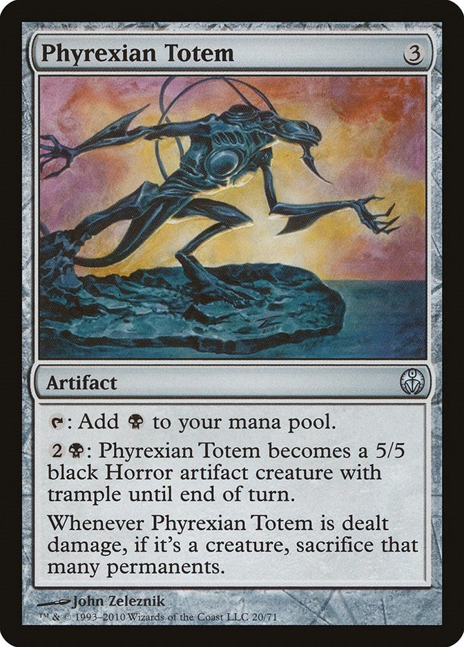 Image for Phyrexian Totem (20) - Magic: The Gathering