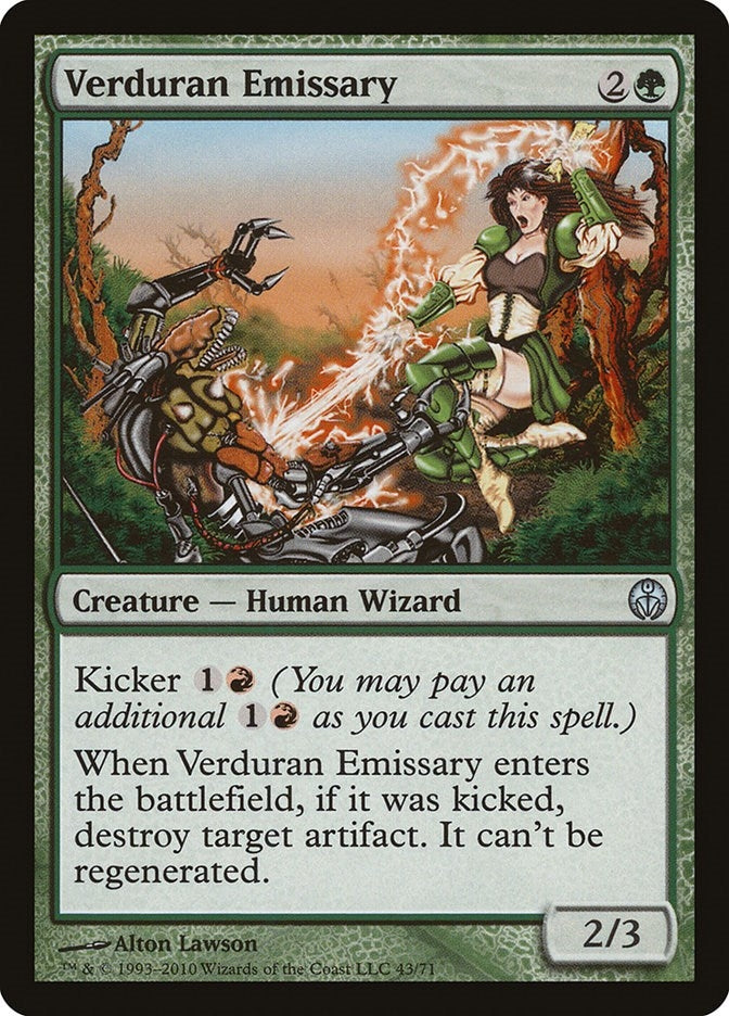 Image for Verduran Emissary (43) - Magic: The Gathering