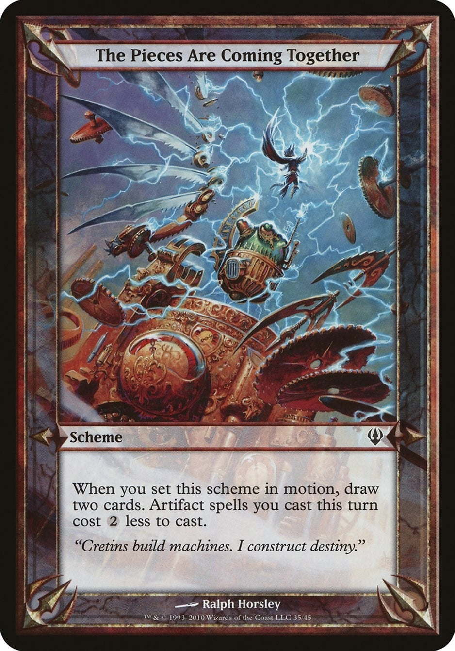 Image for The Pieces Are Coming Together (Archenemy) - Magic: The Gathering