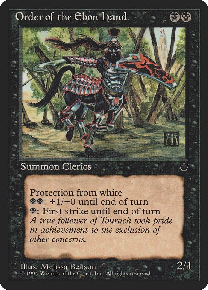 Image for Order of the Ebon Hand (Benson) - Magic: The Gathering