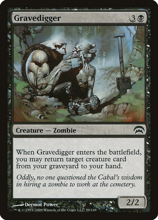 Image for Gravedigger (29) - Magic: The Gathering