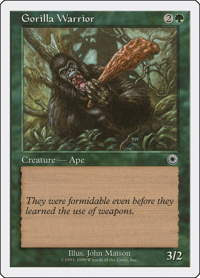 Image for Gorilla Warrior - Magic: The Gathering