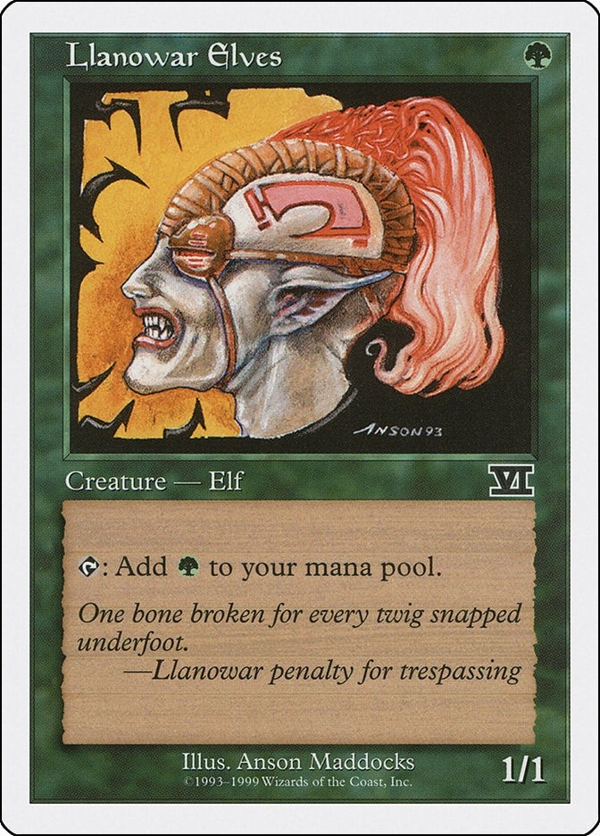Image for Llanowar Elves - Magic: The Gathering
