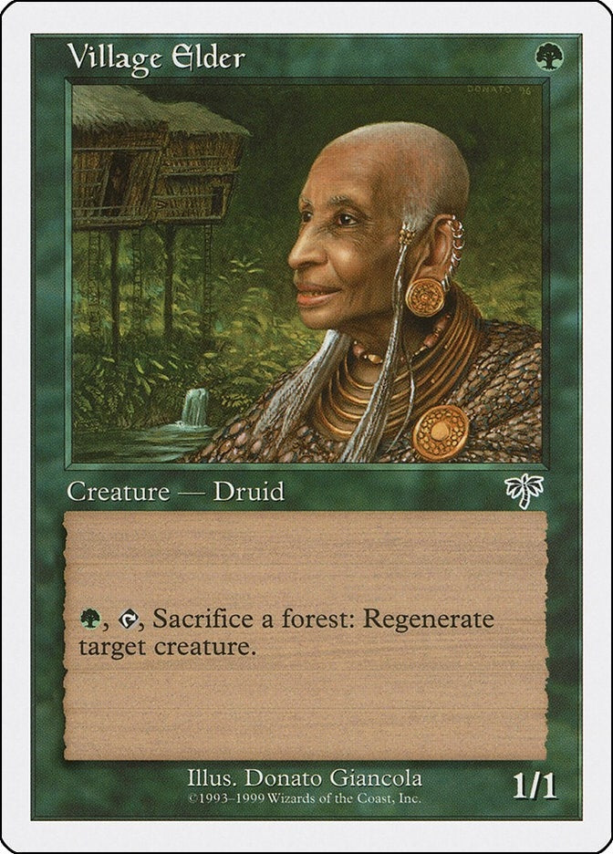 Image for Village Elder - Magic: The Gathering