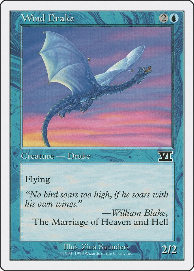 Image for Wind Drake - Magic: The Gathering