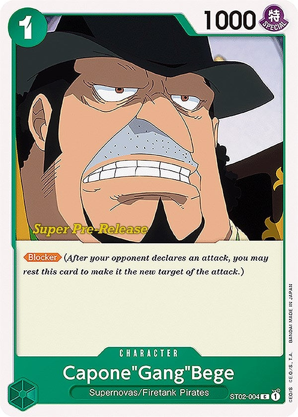 Image for Capone"Gang"Bege (ST02-004) - One Piece Card Game
