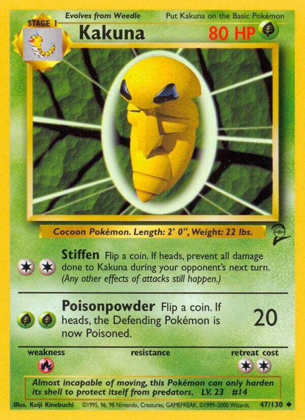 Image for Kakuna (047/130) - Pokemon