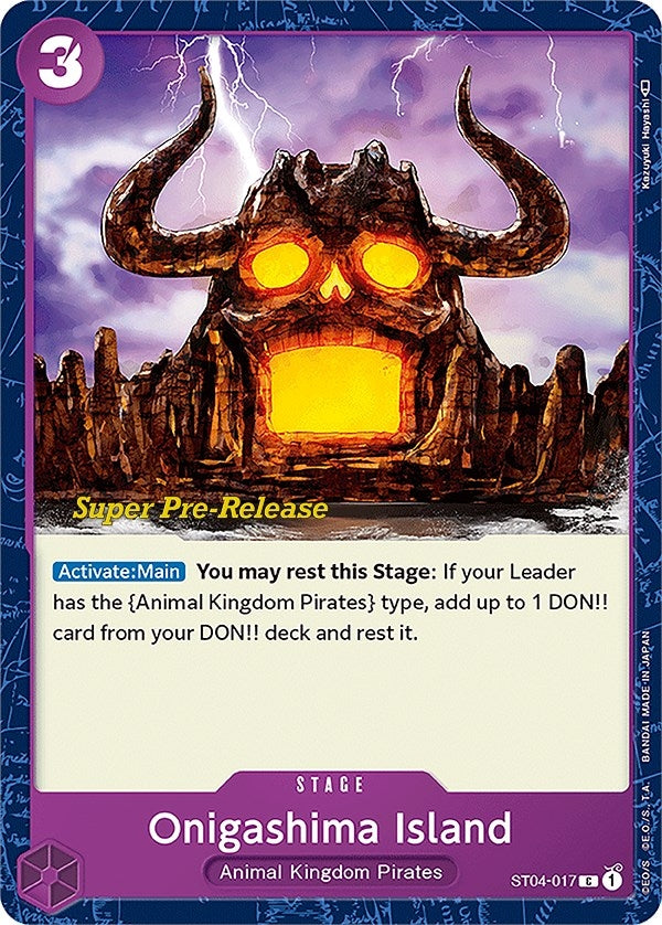 Image for Onigashima Island (ST04-017) - One Piece Card Game