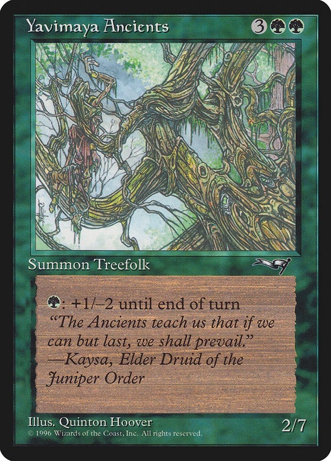 Image for Yavimaya Ancients (104a) - Magic: The Gathering