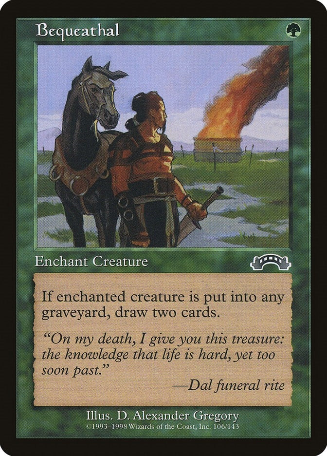 Image for Bequeathal (106) - Magic: The Gathering