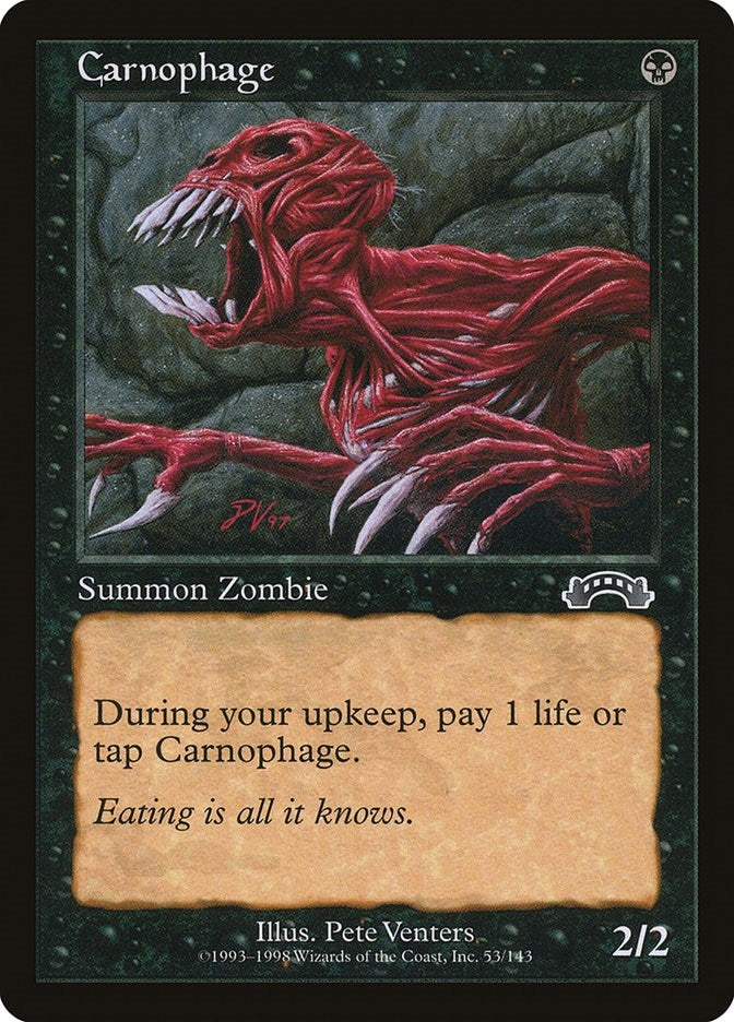 Image for Carnophage (53) - Magic: The Gathering