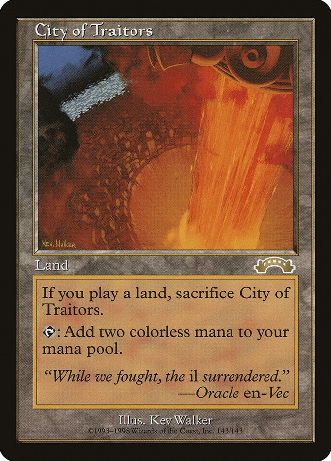 Image for City of Traitors (143) - Magic: The Gathering