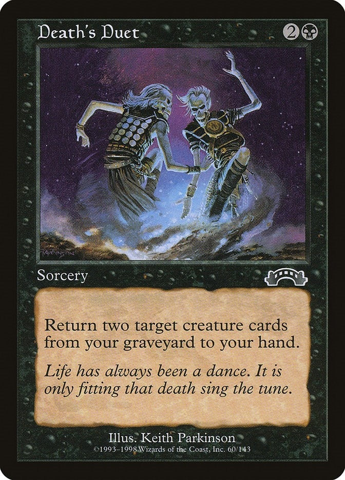 Image for Death's Duet (60) - Magic: The Gathering