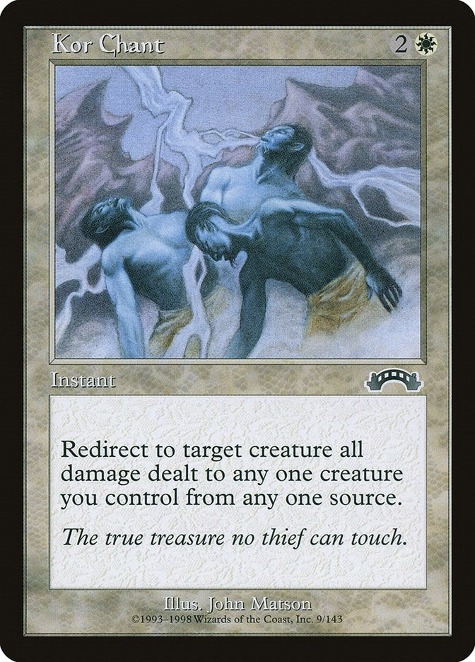 Image for Kor Chant (9) - Magic: The Gathering