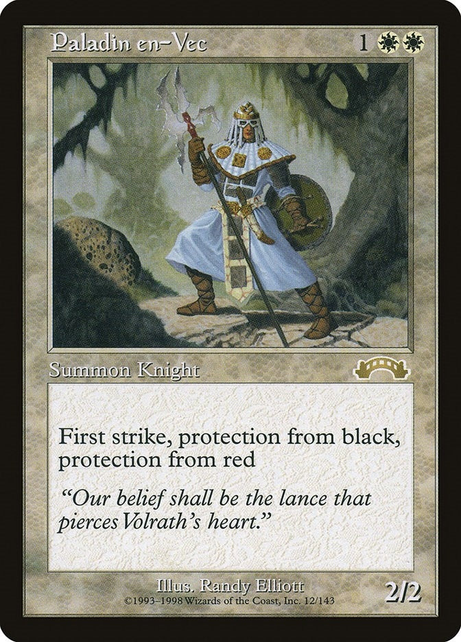 Image for Paladin en-Vec (12) - Magic: The Gathering