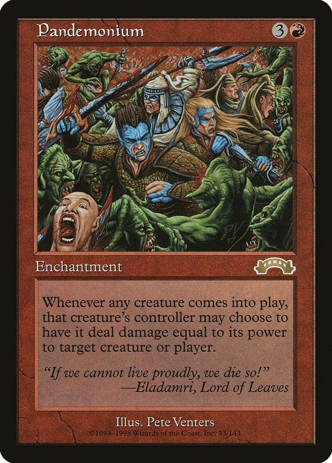 Image for Pandemonium (93) - Magic: The Gathering