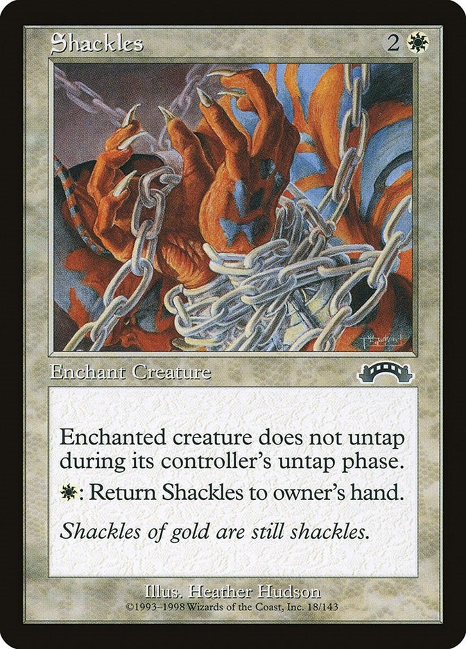 Image for Shackles (18) - Magic: The Gathering