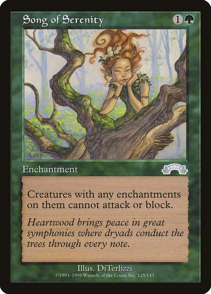 Image for Song of Serenity (125) - Magic: The Gathering