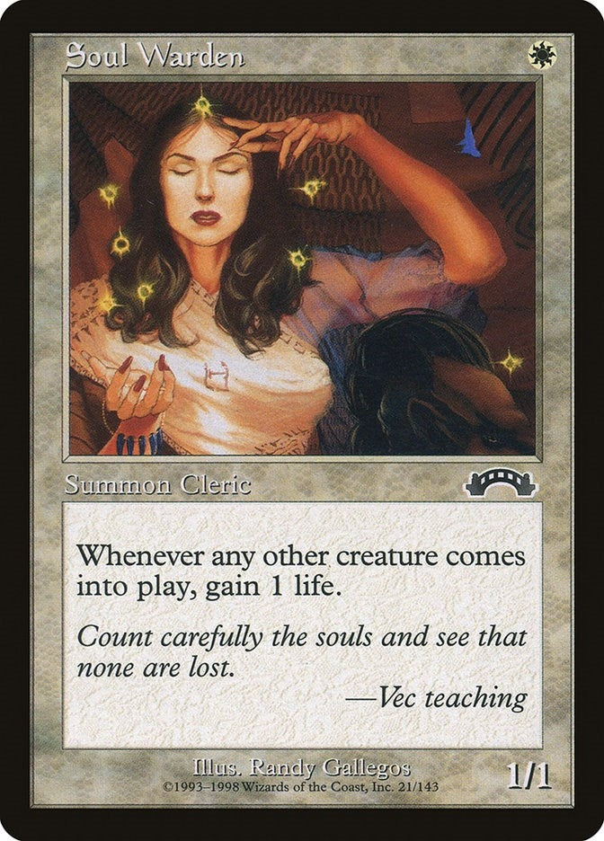 Image for Soul Warden (21) - Magic: The Gathering