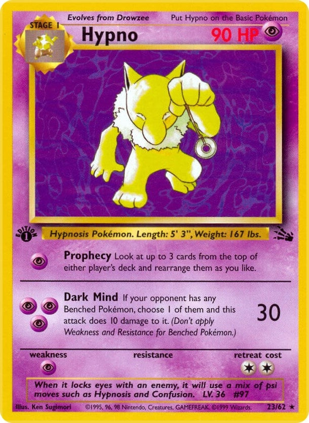 Image for Hypno (23) (23/62) - Pokemon