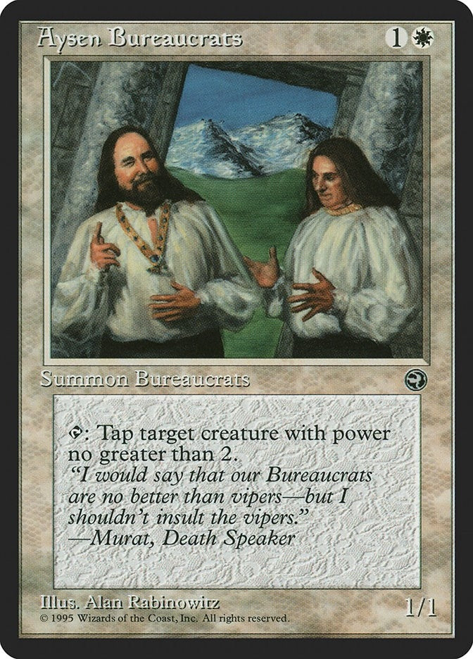 Image for Aysen Bureaucrats - Magic: The Gathering