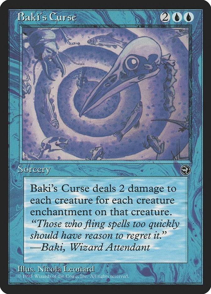Image for Baki's Curse - Magic: The Gathering