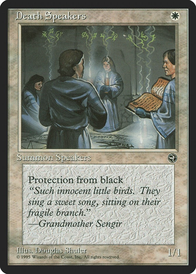 Image for Death Speakers - Magic: The Gathering
