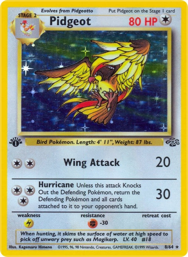 Image for Pidgeot (8) (08/64) - Pokemon