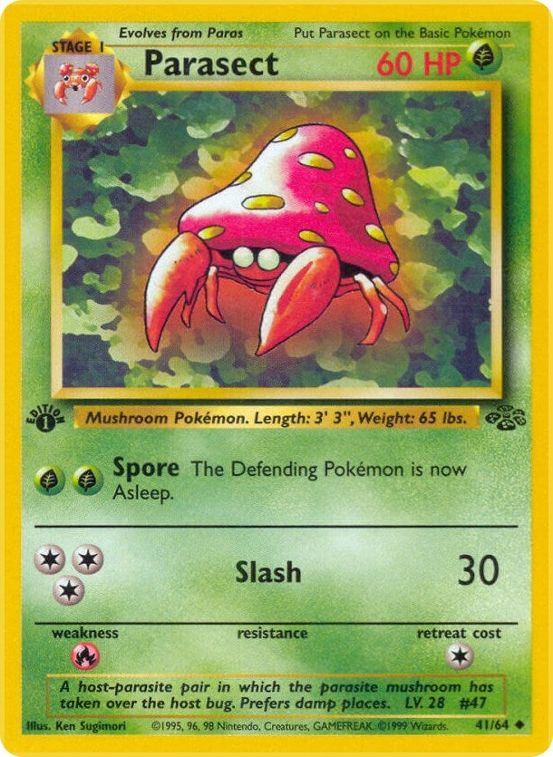 Image for Parasect (41/64) - Pokemon