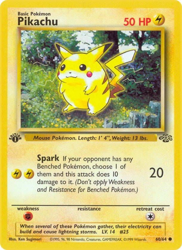 Image for Pikachu (60/64) - Pokemon