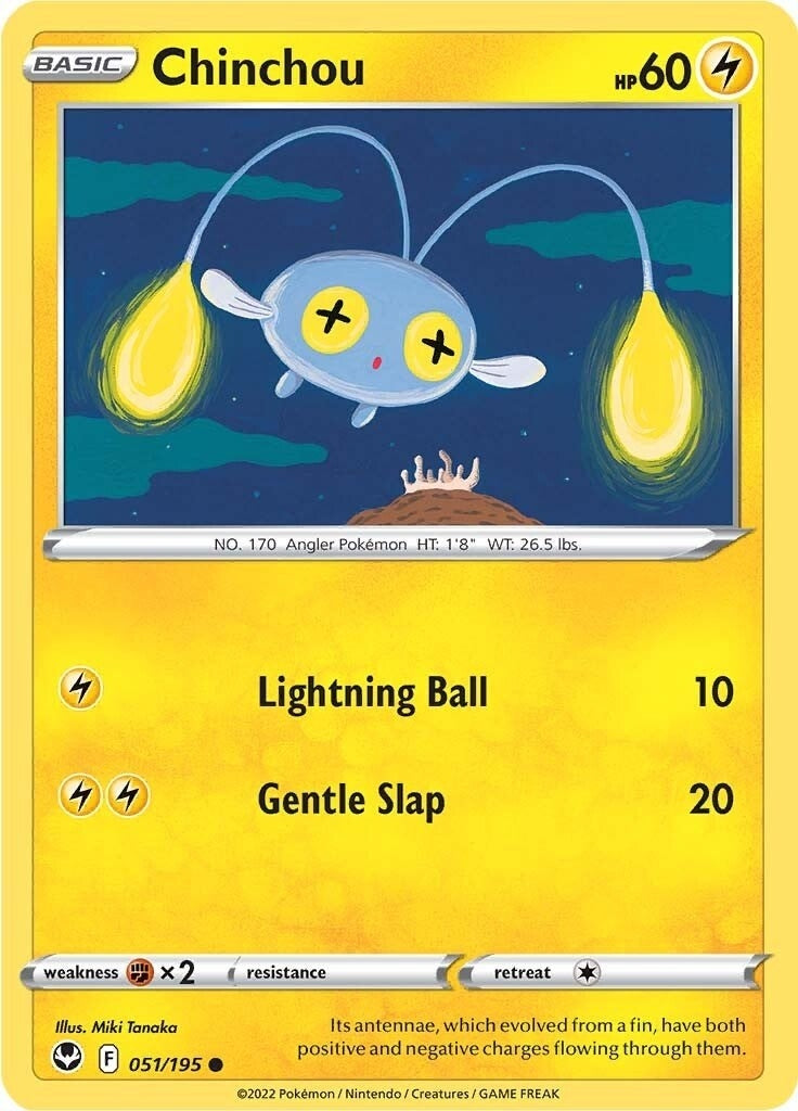 Image for Chinchou (051/195) - Pokemon