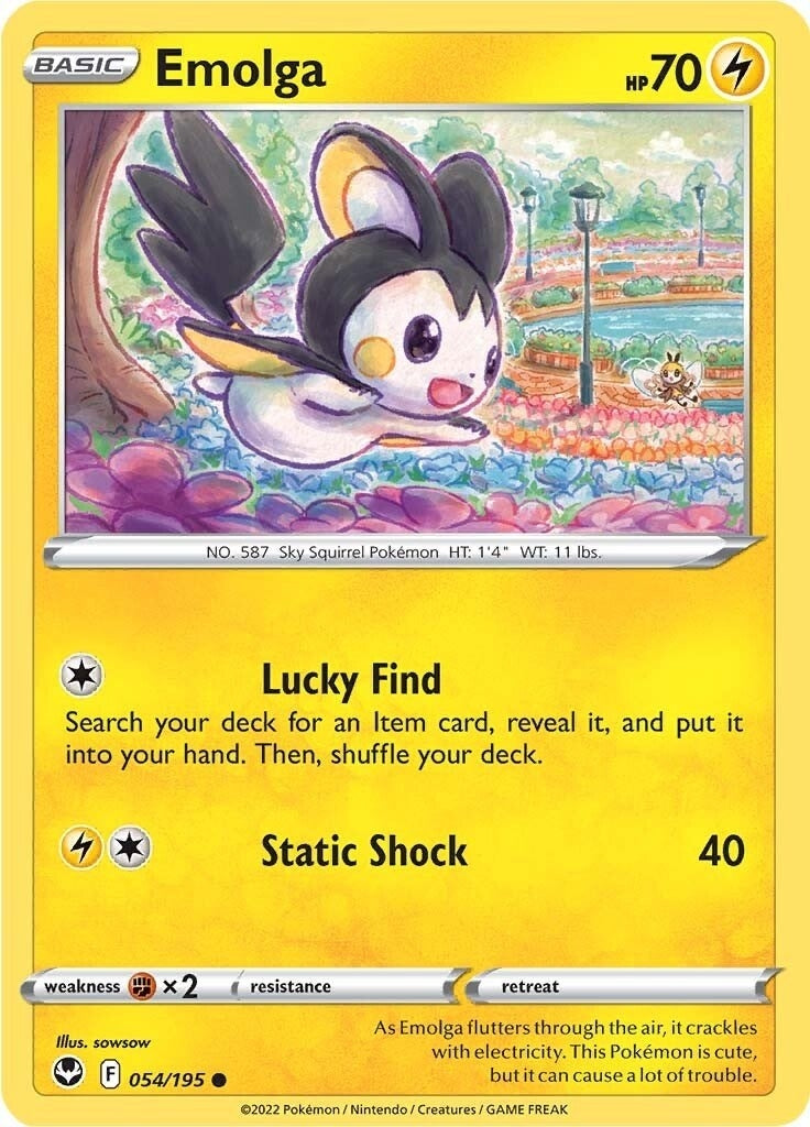 Image for Emolga (054/195) - Pokemon