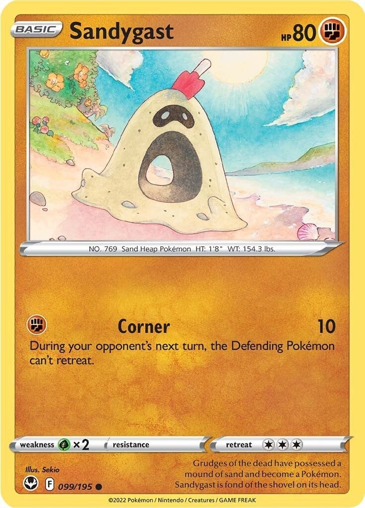 Image for Sandygast (099/195) - Pokemon