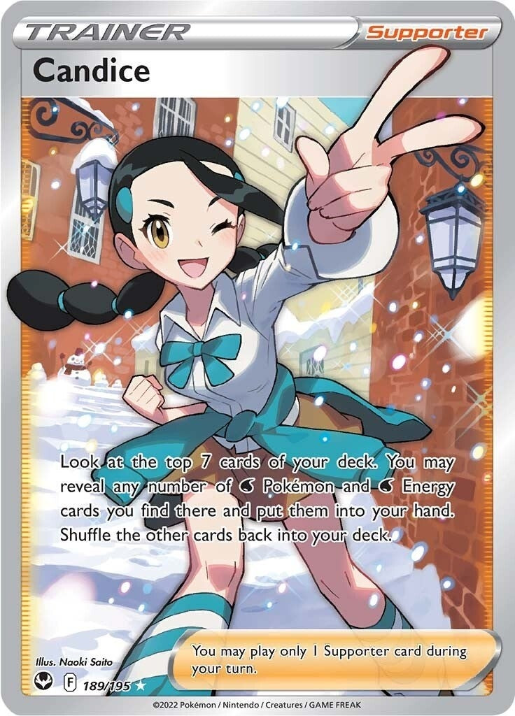 Image for Candice (Full Art) (189/195) - Pokemon