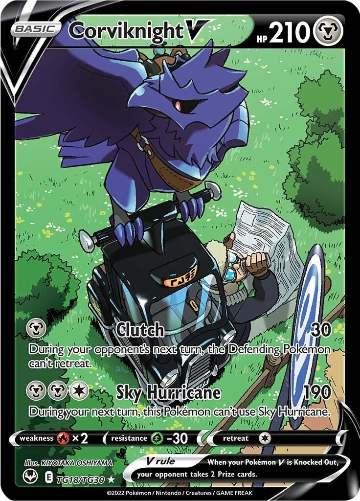 Image for Corviknight V (TG18/TG30) - Pokemon