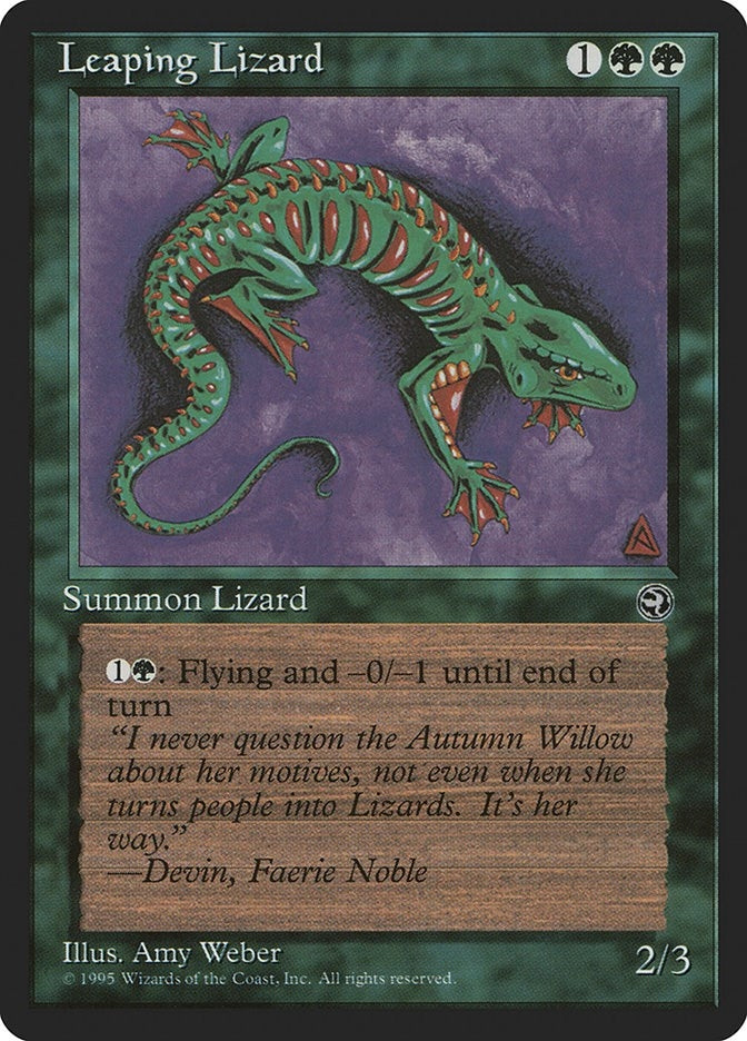 Image for Leaping Lizard - Magic: The Gathering