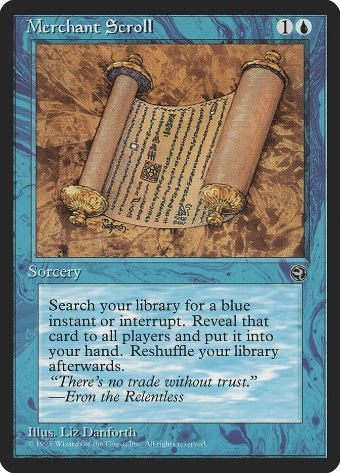 Image for Merchant Scroll - Magic: The Gathering